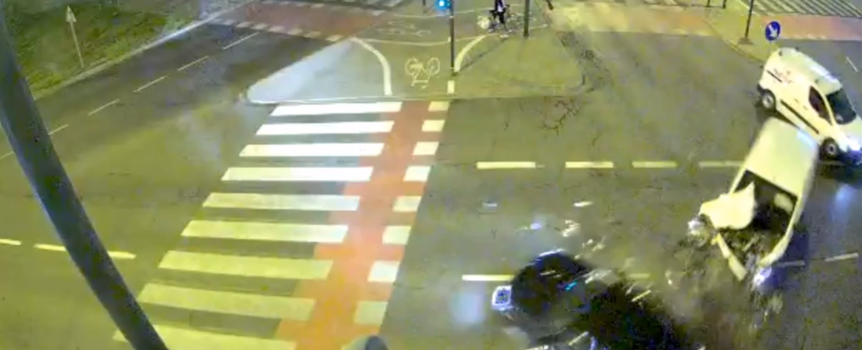 Wypadek w Krakowie