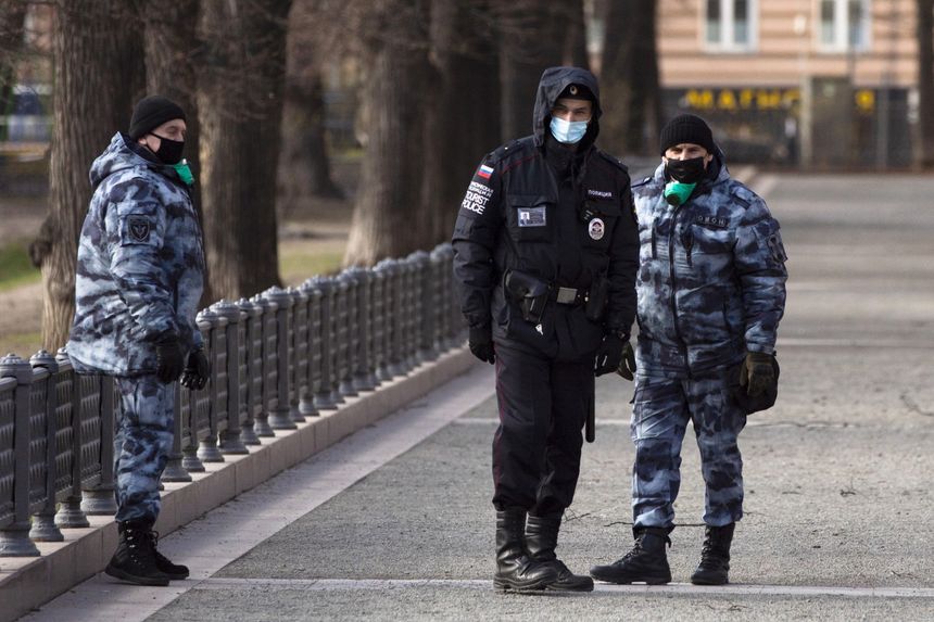 policja w Rosji