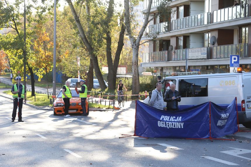 Wypadek na Bielanach 