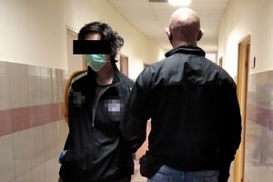 zatrzymany mężczyzna