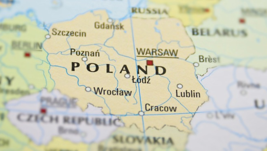 Mapa Polski 