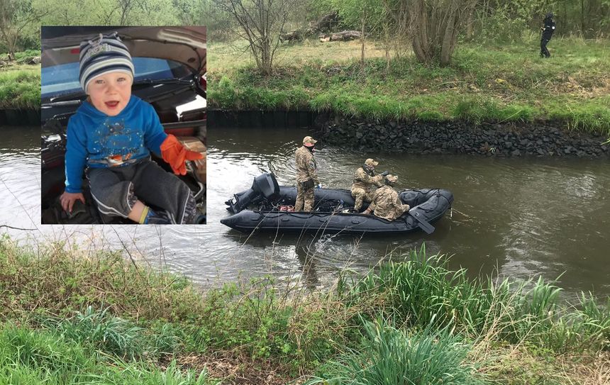 Nowogrodziec. Poszukiwania Kacpra trwają 4. dzień. Nurkowie sprawdzają rzekę Kwisę