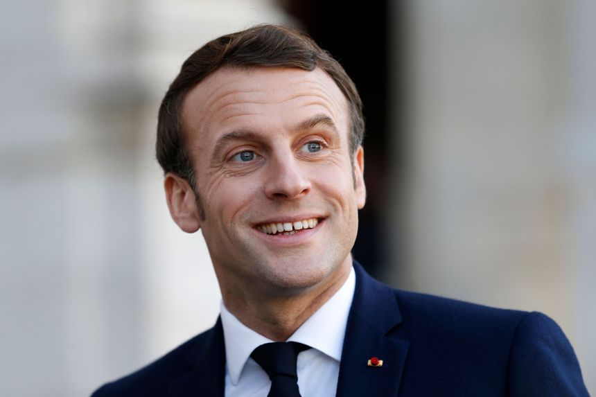 Emmanuel Macron i Andrzej Duda