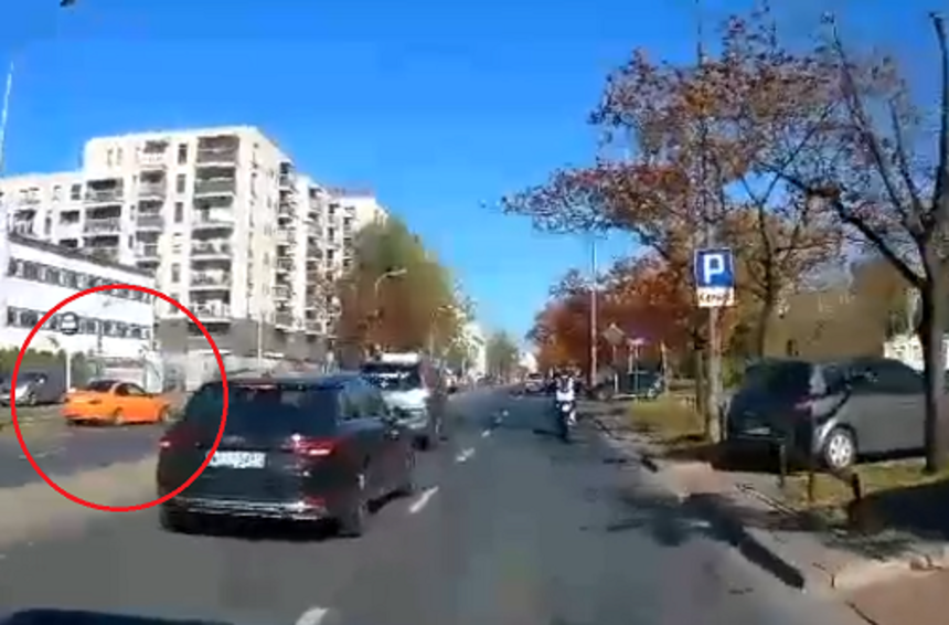 Wypadek na Bielanach 