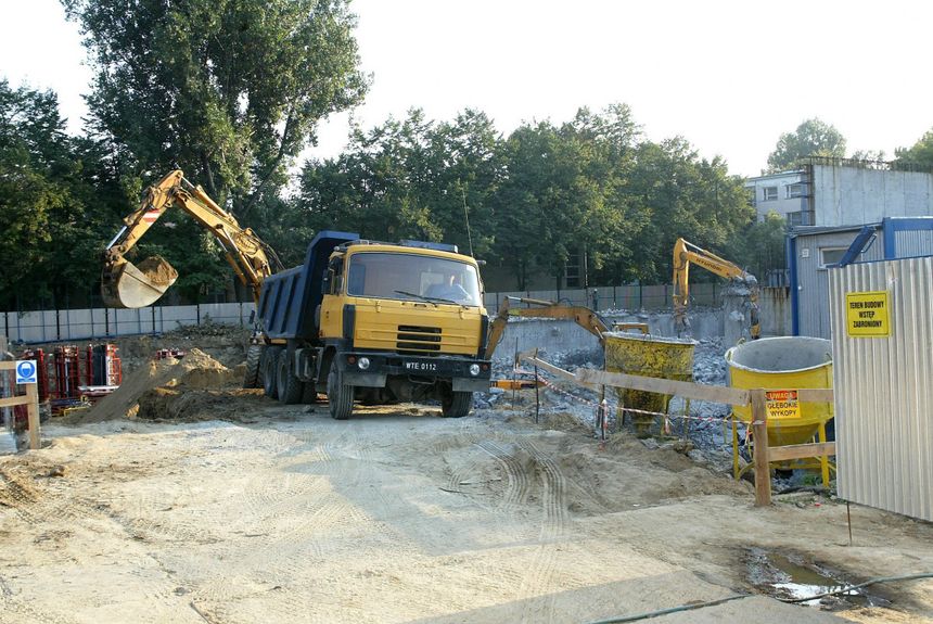 plac budowy