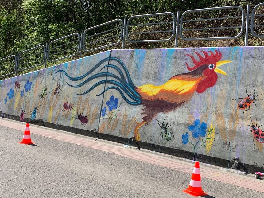 Mural nie spodobał się księdzu