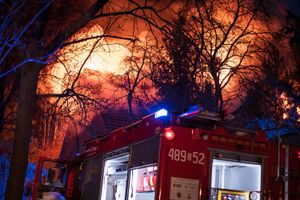 Pożar w Chrząchowie w Lubelskiem. 5 tysięcy indyków spłonęło żywcem