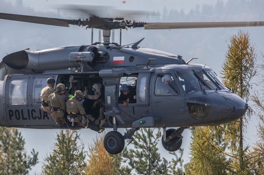 Policja black hawk