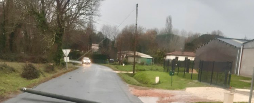 Pogoda. Jedna osoba nie żyje, kilka jest rannych po wichurach we Francji