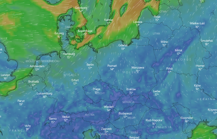 Mapa Europy 