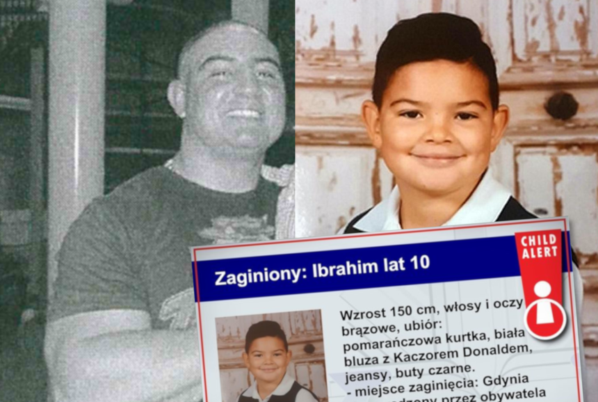 Child Alert. Ibrahim z Gdyni uprowadzony przez ojca. Policja opublikowała wizerunek Marokańczyka