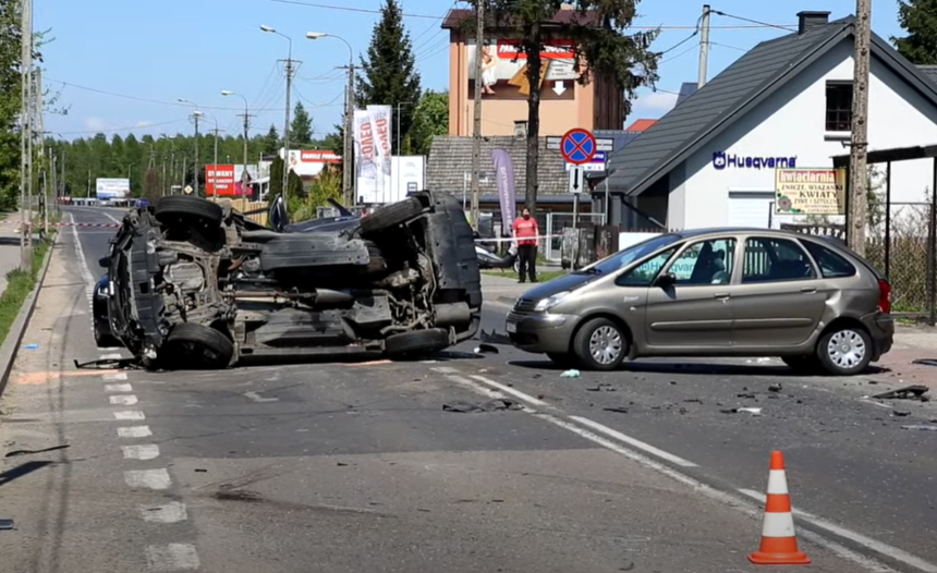 Wypadek w Ostrowi Mazowieckiej