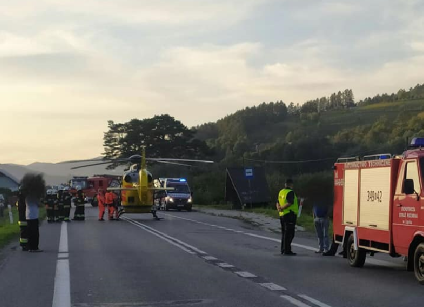 Wypadek w Maszkowicach 