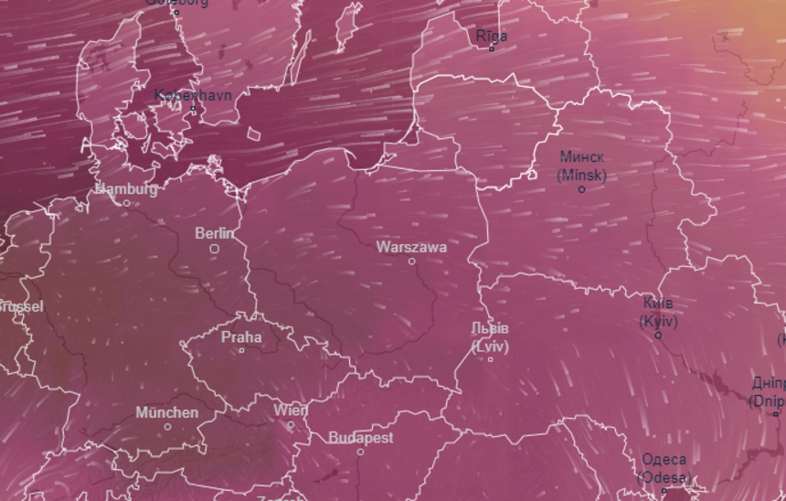 Mapa ciśnienia 