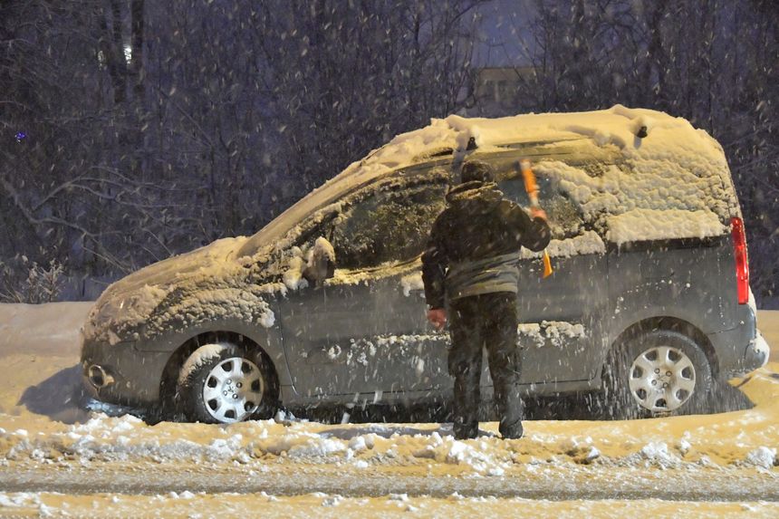 Pogoda. Zima zaatakowała. Minus 17 stopni, zamiecie i nawet pół metra śniegu
