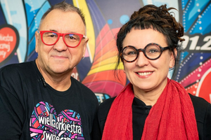 Olga Tokarczuk przekazała na WOŚP replikę medalu noblowskiego. Owsiak: to niesamowite
