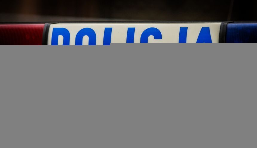 Policja wypadek
