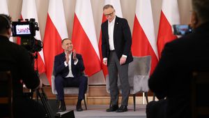 Karol Nawrocki i Andrzej Duda