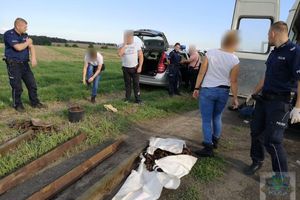 Kradzież torów kolejowych