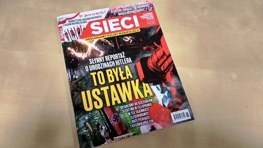 Będzie pozew TVN w sprawie publikacji o reportażu o urodzinach Hitlera|undefined