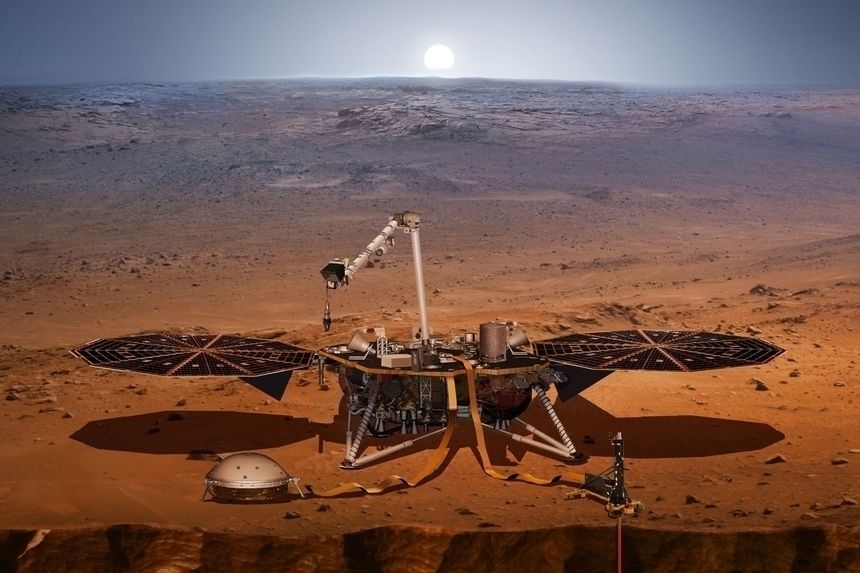 Sonda InSight wylądowała na Marsie. Kiedy lądowanie. Co to jest|undefined
