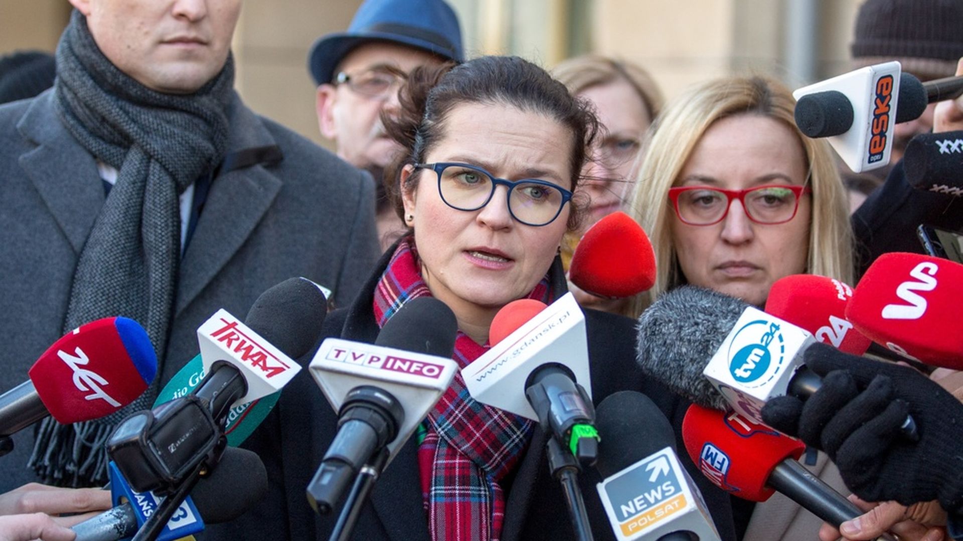 Aleksandra Dulkiewicz pełniącą funkcję prezydenta Gdańska. Duda i ...