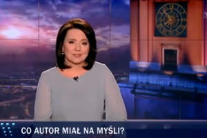 TVP Wiadomości Danuta Holecka