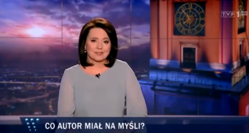 TVP Wiadomości Danuta Holecka