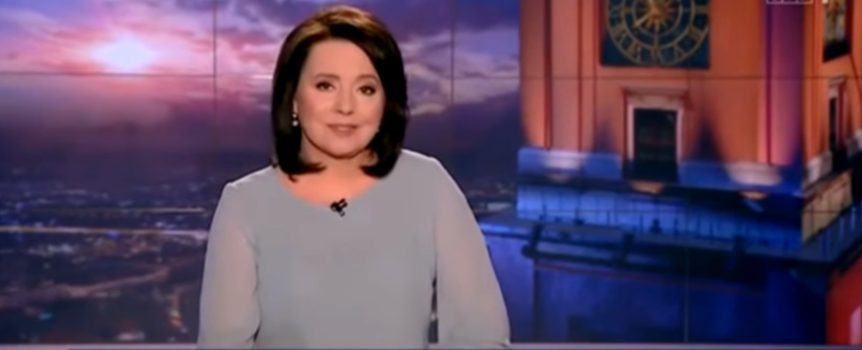 TVP Wiadomości Danuta Holecka