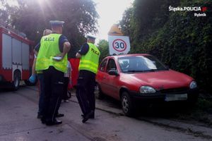 Wypadek w Kamieniu w Rybniku