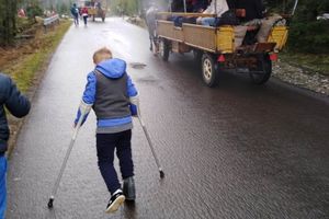 8-latek o kulach przeszedł szlak na Morskie Oko. Daniel zawstydził turystów