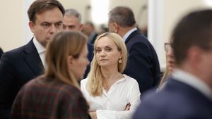 Ministra zdrowia Jolanta Sobierańska-Grenda