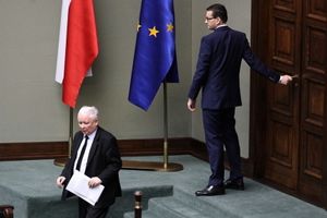 Sejm. Posłanka PO Agnieszka Pomaska sugerowała, że Kaczyński wręczył Morawieckiemu kopertę|undefined