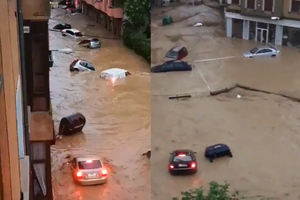 Pogoda. W Hiszpanii ulewy i powodzie. Nurt porywał wszystko na swojej drodze