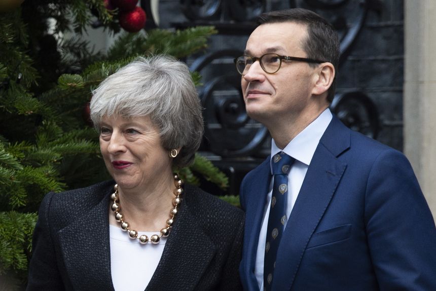 Wielka Brytania. Spotkania premiera Mateusza Morawieckiego z szefową brytyjskiego rządu Theresą May|undefined