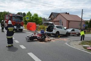 Mikołów. Ksiądz spowodował wypadek, w którym zginął komendant policji Krzysztof Skowron