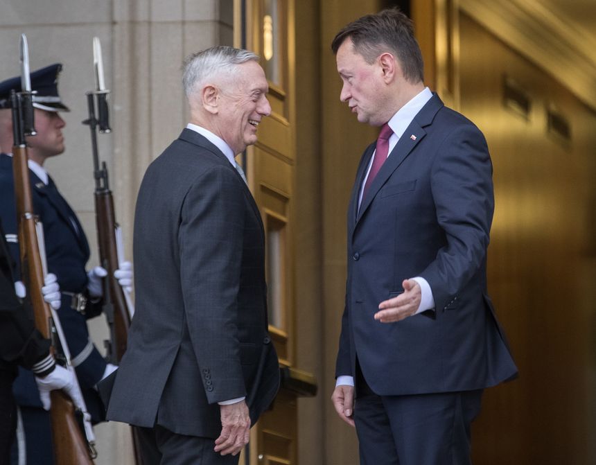 Jim Mattis i Mariusz Błaszczak|undefined