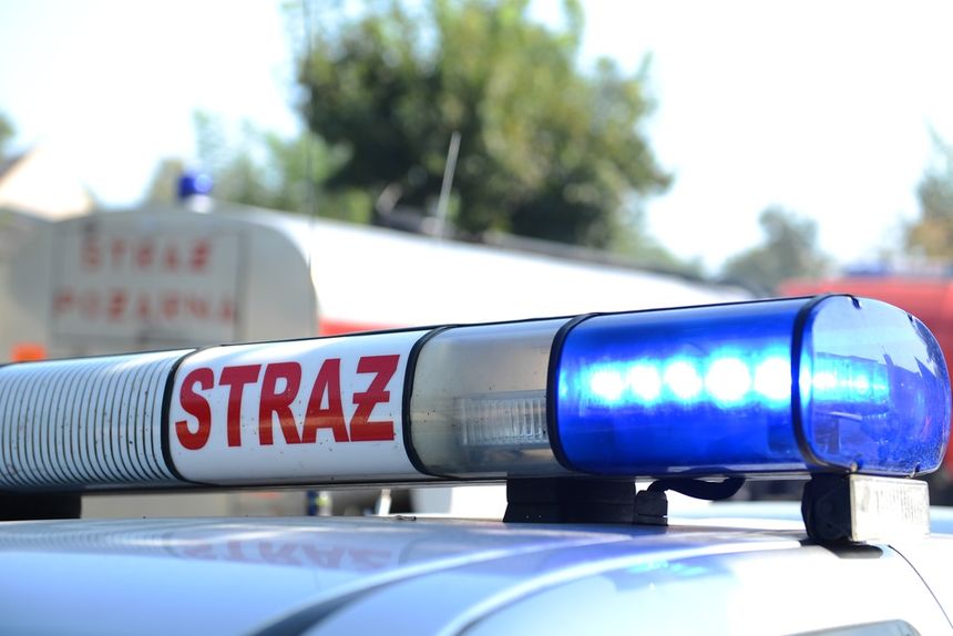 Pożar na S7. Droga w kierunku Warszawy zablokowana