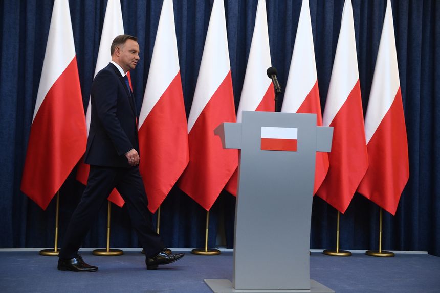 Prezydent Andrzej Duda zawetował nową ordynację wyborczą|undefined