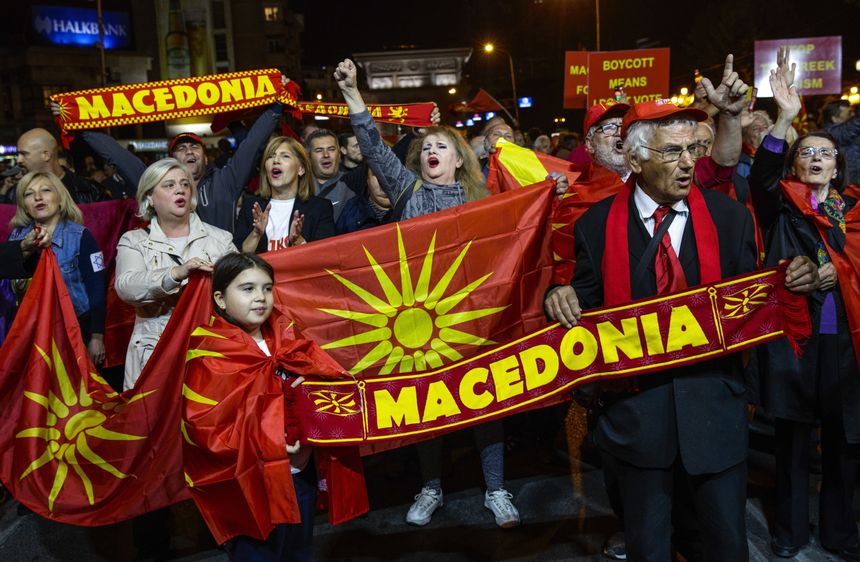 Mcedonia. Referndum za zmianą nazwy. Większość mieszkańców za|undefined