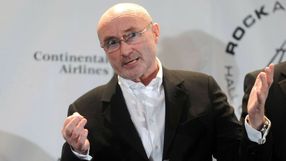 Phil Collins podczas gali wprowadzenia do Rock And Roll Hall Of Fame w 2010 roku
