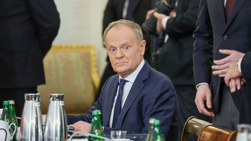 Donald Tusk na posiedzeniu RBN