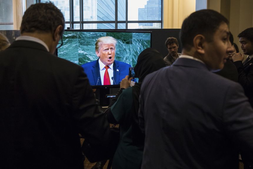 Prezydent USA Donald Trump zachwalał Polskę na forum ONZ|undefined
