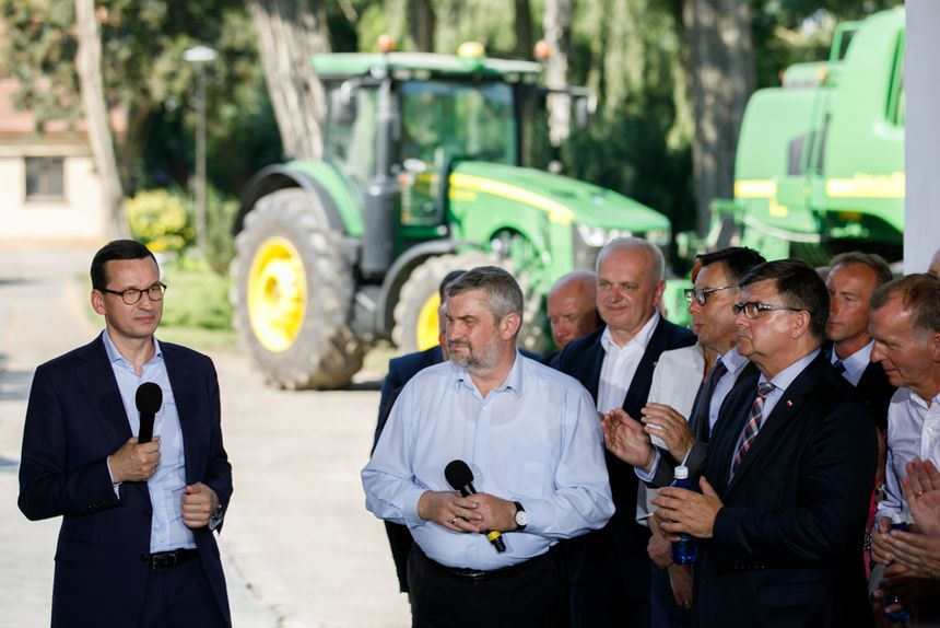 Lubuskie. Premier Mateusz Morawiecki o pomocy dla rolników |undefined