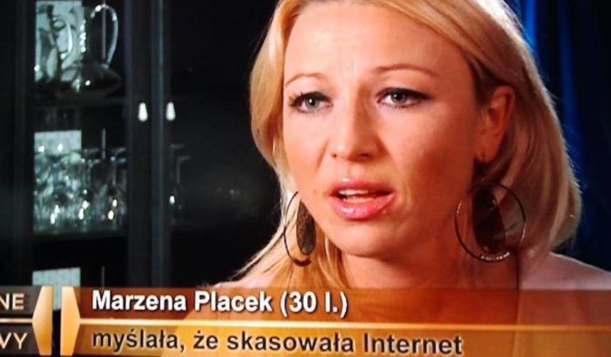 Najlepsze teksty z paradokumentów. „Myślała, że skasowała Internet”