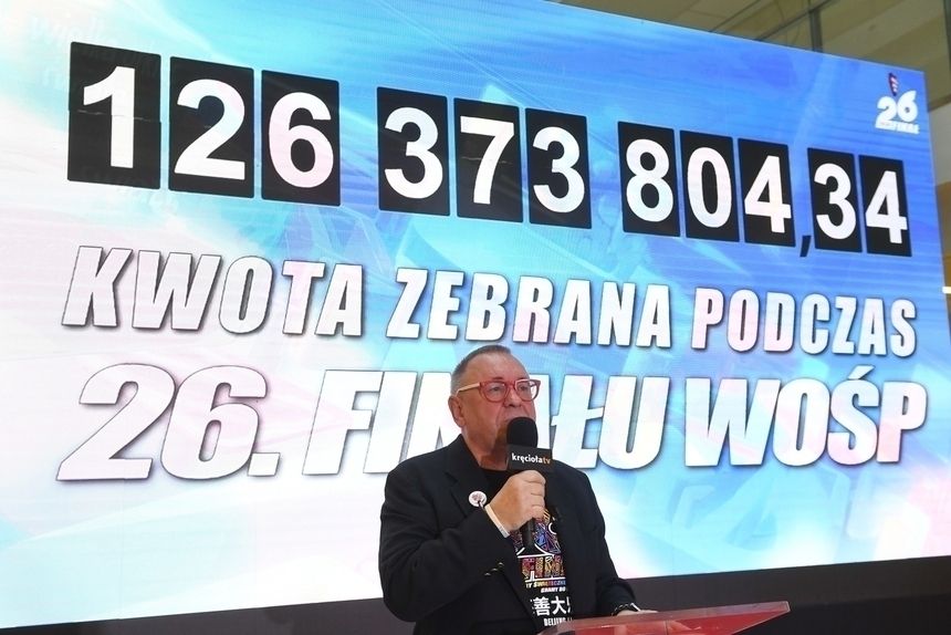 Jerzy Owsiak finał WOŚP|undefined