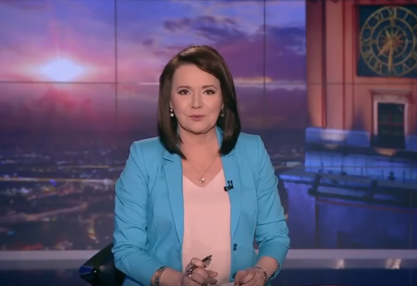 Danuta Holecka, Wiadomości TVP |undefined