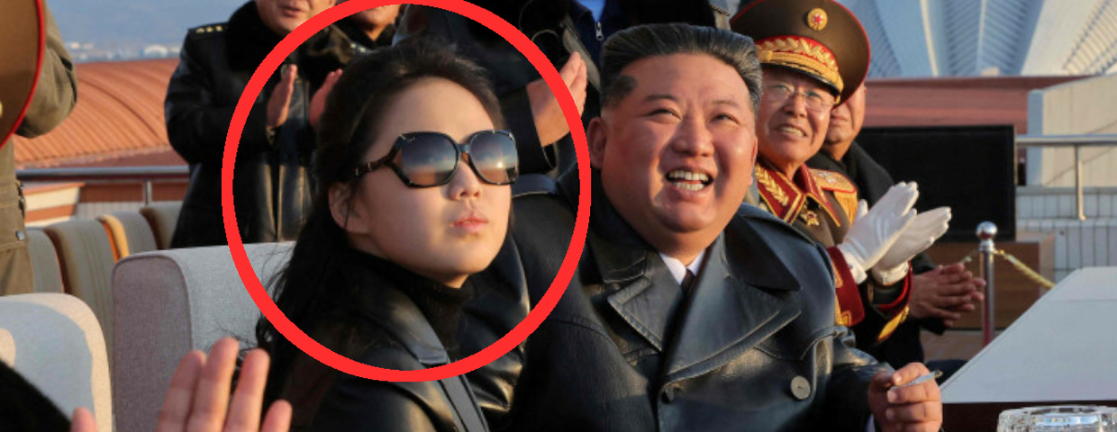  Korea Północna, Kim Dzong Un i jego córka