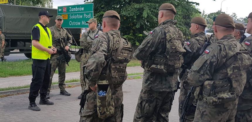 Ewakuacja w Łomży. Znaleziono niewybuch z czasów II wojny światowej|undefined