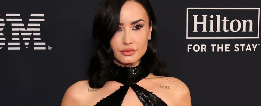 Demi Lovato na gali Pre-Grammy